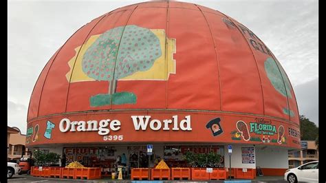 Worlds Largest Orange Orange World In Kissimmee Florida Youtube