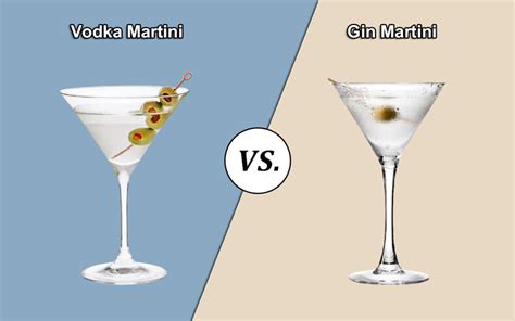Vodka Vs Gin Martini Whats The Difference