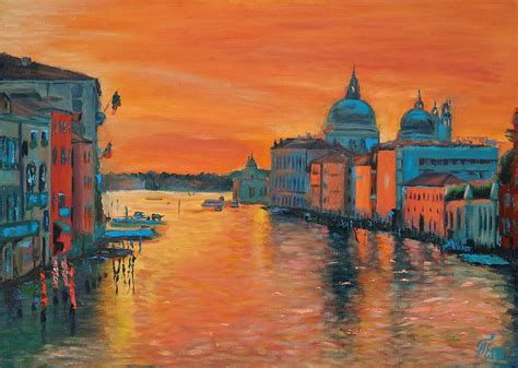 Venice Art Italian Oil Paintings Venice Italy Art Italian Ts