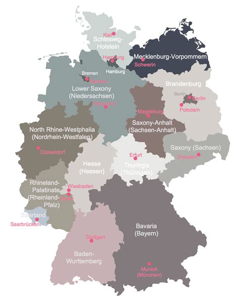 Map Of Germany Solution Germany Map Map Germany