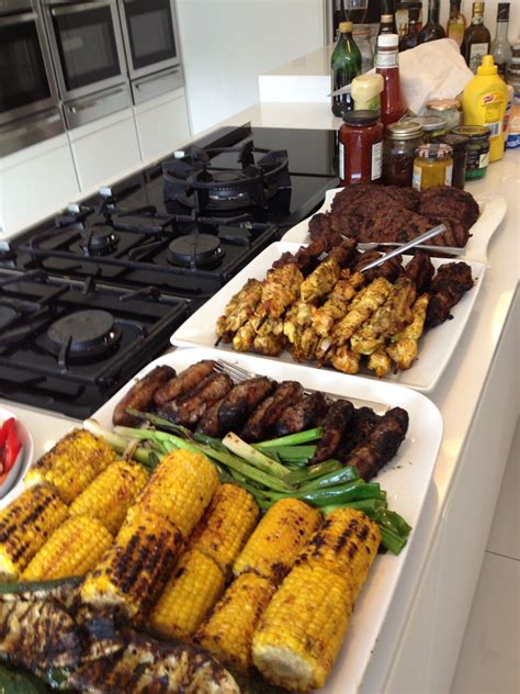 It shouldn't only be something that you would like yourself, but it has to be amenable to everyone there. @nasia517 | Bbq party menu, Bbq party, Backyard cookout