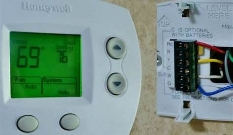 RV Thermostat Upgrade Honeywell FocusPRO 5000