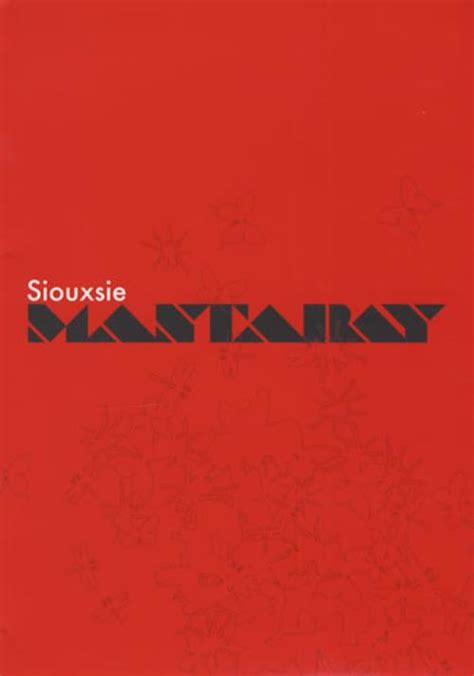 Siouxsie And The Banshees Mantaray Uk Promo Media Press Kit 414816