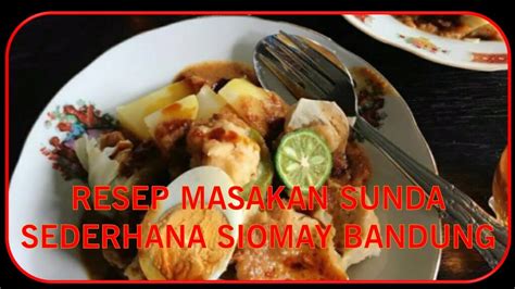 Resep Masakan Sunda Bandung