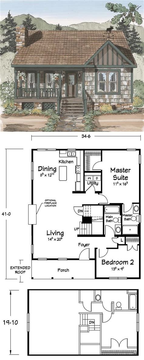Cabin Floor Plans Cozy Homes Life