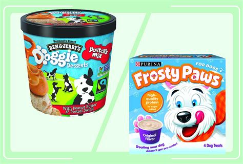 Purina Frosty Paws Versus Ben And Jerrys Doggie Dessert