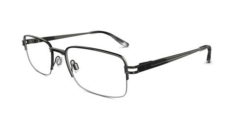 specsavers men s glasses falaise gunmetal geometric metal stainless steel frame £90