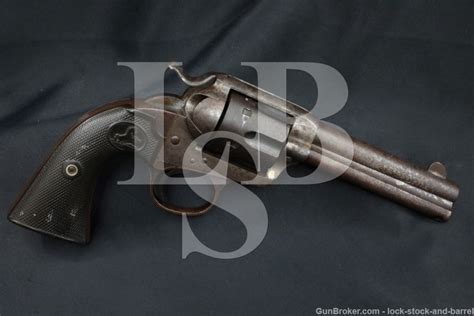 Colt Frontier Six Shooter Bisley Saa 1st Gen 44 40 Wcf Revolver 1902