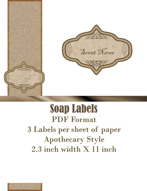 They say citrus fresh' on the top with some illustrated vines, arrows, and hearts. Image result for apothecary soap labels | Soap labels, Soap packaging diy, Soap labels template