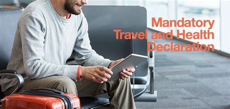 Who publishes the latest public health information on resuming international travel. Mandatory Travel and Health Declaration