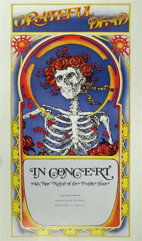 Grateful Dead Concert Poster Limited Runs