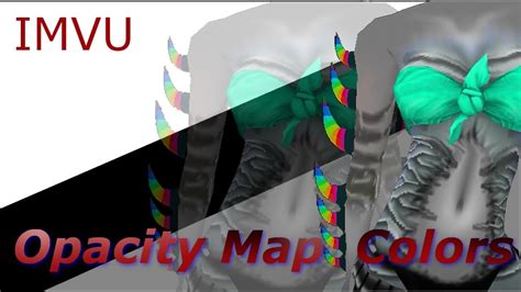 Imvu Opacity Map Colors Black White Grey Youtube