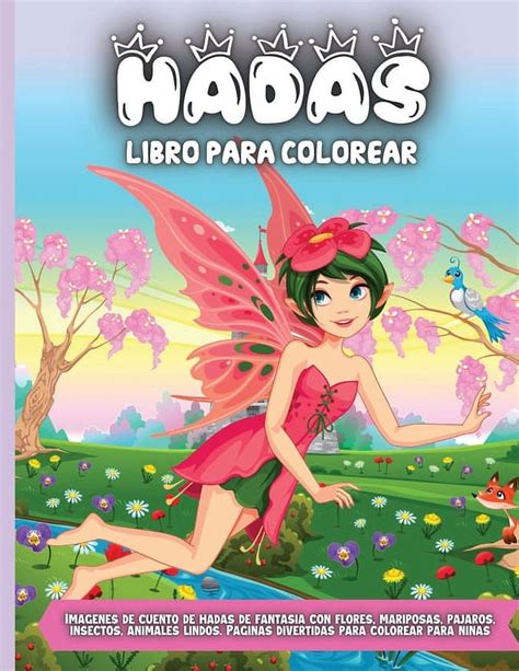 Hadas Libro Para Colorear Un Divertido Libro De Colorear Para Niños De 4 A 8 Años Paperback