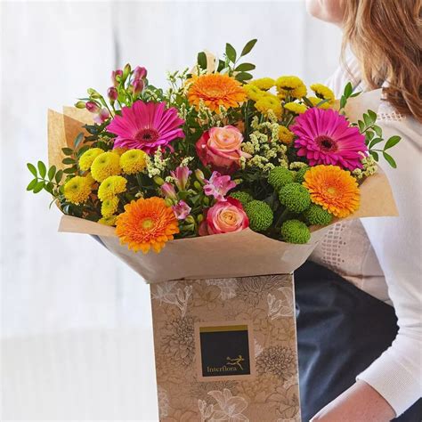 Brights Hand Tied Bouquet Made With Beautiful Fresh Flowers