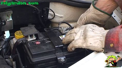 Once you find the battery, clean it first by removing the accumulated dirt and debris,. Checking the water level of the car battery - YouTube