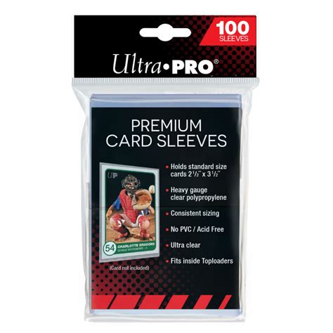 Ultra Pro Standard Premium Card 100 Sleeves The Mana Shop