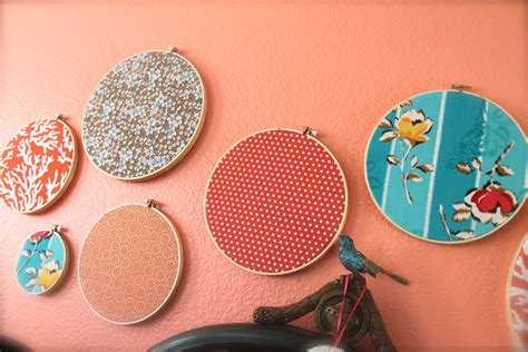 Embroidery Hoop Fabric DIY Project Fabric Diy Projects Diy Fabric