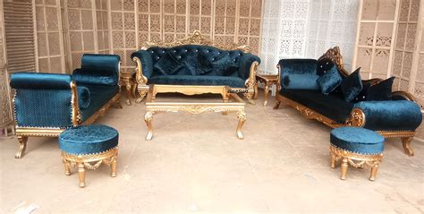Best Living Room Luxury Teak Sofa Set Yt 63