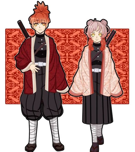 Akiguchi Siblings Kimetsu No Yaiba Ocs By Scribbez On Deviantart Fan