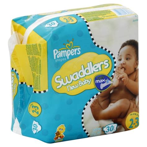 Pampers Swaddlers New Baby Diapers Size 2 3 Both Jumbo Pack 14 22 Lbs