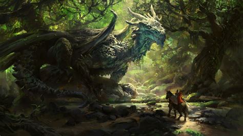 Download Fantasy Dragon Hd Wallpaper By Mike Azevedo