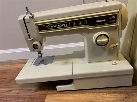 Vintage Sears Kenmore Model Zig Zag Sewing Machine Untested