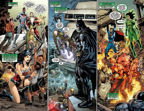 Man Of Bronze Comienza Amazo Virus En Justice League