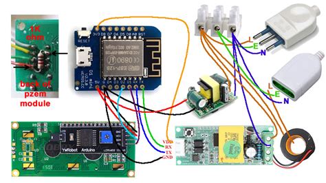 PZEM004T, Wemos D1 Mini and a 1602 I2C display · arendst/Sonoff-Tasmota