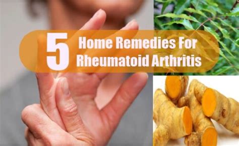 Top 5 Home Remedies For Rheumatoid Arthritis Natural Treatments And Cures