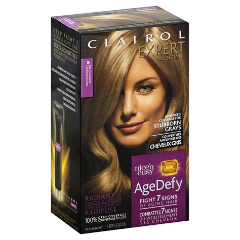 Clairol Age Defy Hair Color Medium Blonde 1 Ct Shipt