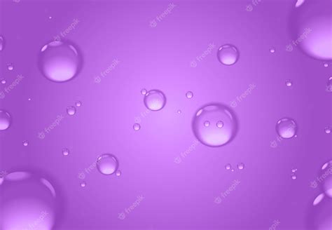 Premium Photo Soap Bubbles On Purple Background Violet Abstract