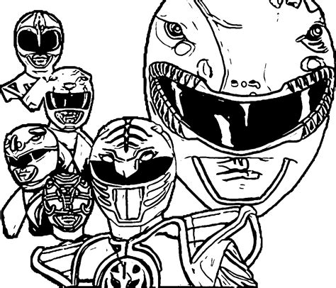 A collection of the best images of the main characters of the animated series. Mmpr Coloring Pages - Coloring Home