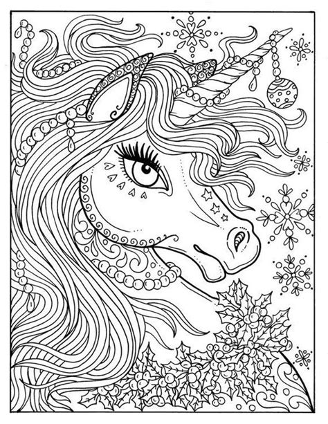 Cute Unicorn Coloring Pages For Adults Print Color Craft