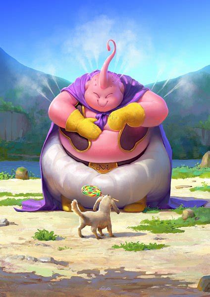 Goku's saiyan birth name, kakarot, is a pun on carrot. Majin Buu - DRAGON BALL Z - Image #2400945 - Zerochan Anime Image Board