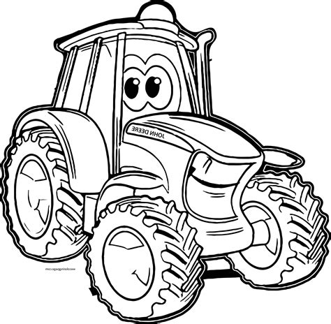 Traktor Malvorlage Kostenlos Deine Malvorlagen