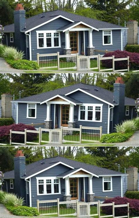 Best Exterior Paint Colors For Small Houses Small House Exterior