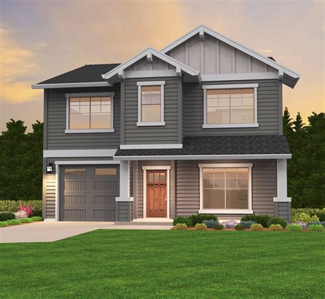 Glenview 5 House Plan Two Story Craftsman Home Design