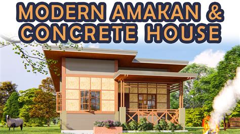 Modern Half Amakan House Design Design Talk