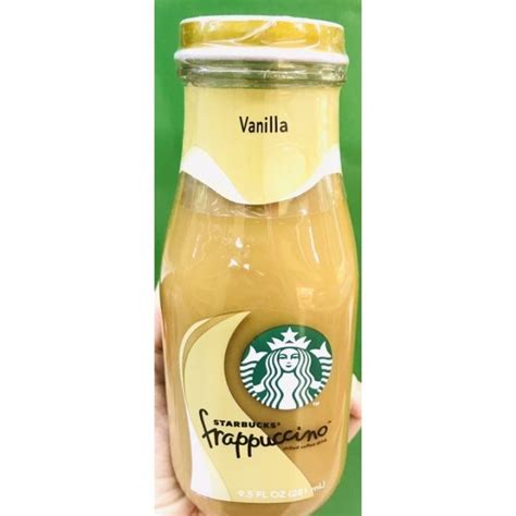 Starbucks Vanilla Frappuccino Chilled Coffee Drink 281 ML Lazada PH