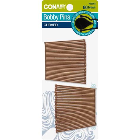 Conair 60 Pk Curved Bobby Pins Hair Accessories Beauty And Health