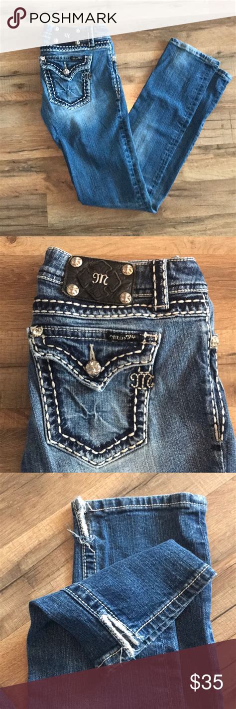 Baggy jeans for women loose high waist boyfriend mom jeans big pockets black straight denim pants fashion 2020 hot sale. Miss Me Skinny Jeans, Thick White Stitching Miss Me skinny ...