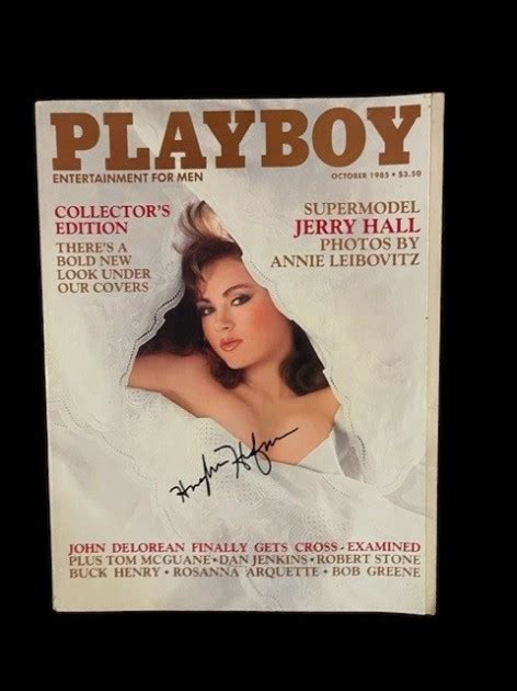 Hugh Hefner Signed Playboy Magazine CharityStars