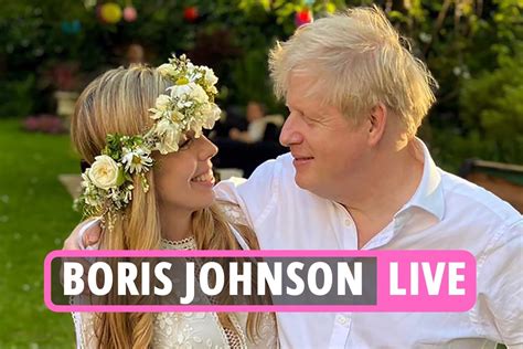 boris johnson wedding carrie symonds and prime minister to delay honeymoon as couple