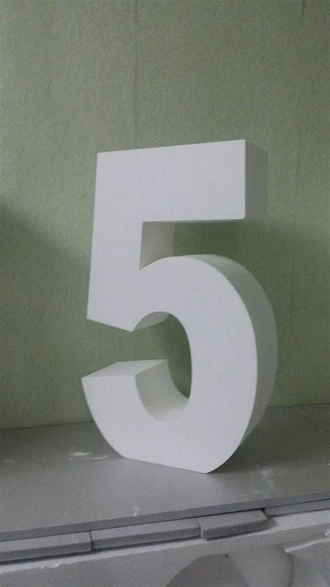 Set Of 2 Numbers Giant Numbers 30 Inch 3d Numbers Large Free Standing