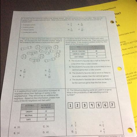 Maneuvering The Middle Llc 2017 Worksheets Answer Key Probability