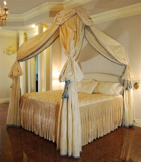 Amazing gallery of interior design and decorating ideas of canopy bed drapes in bedrooms, girl's rooms by elite interior designers. Canopy Bed Drapery & Awesome King Size Canopy Bed With ...