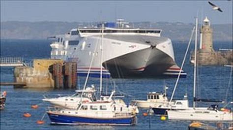 Condor Ferries Swaps Ships To Minimise Delays Bbc News