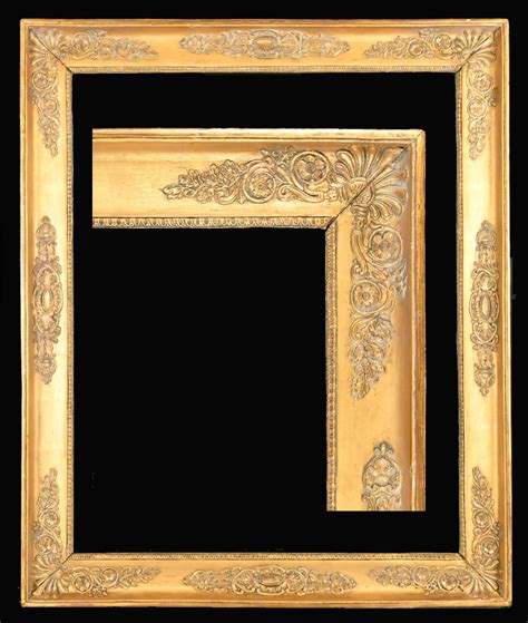 Gorgeous Ornate Frame Vintage Metal Picture Surround Heavy Gold