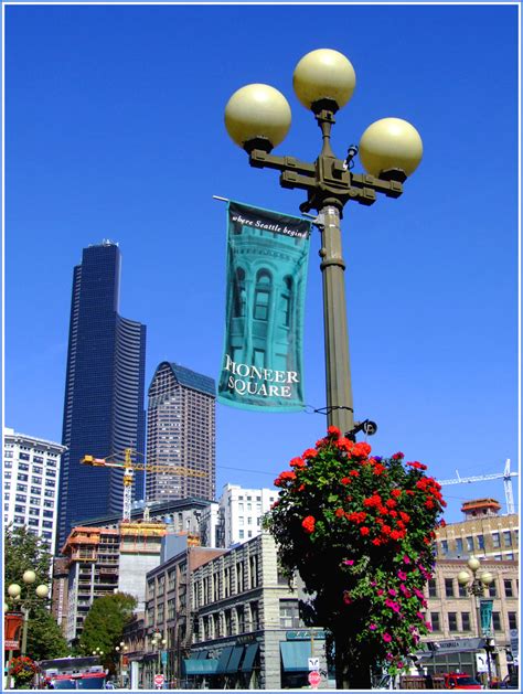 Pioneer Square In Seattle Washington The Pioneer Square N Flickr