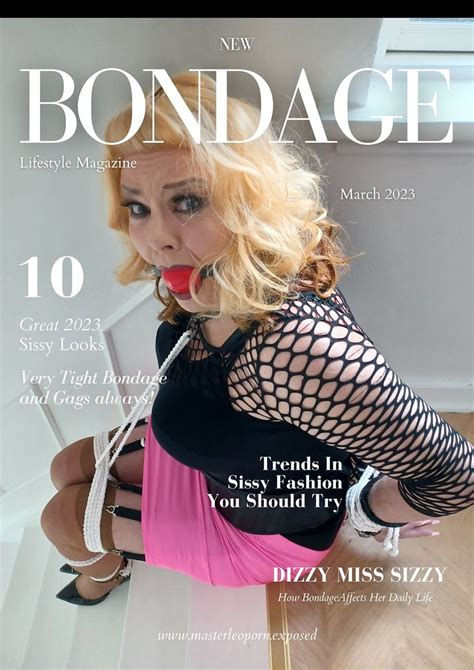 Bondage Magazine Featuring Dizzy Miss Sizzy More Mock Ma Flickr